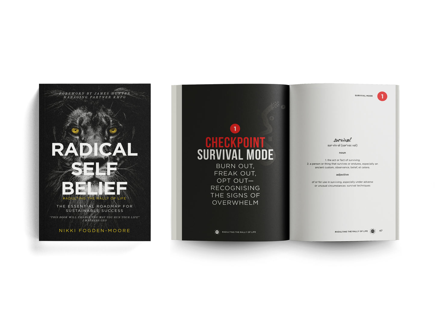 BOOK AND COURSE BUNDLE Radical Self Belief #Adulting The Rally Of Life
